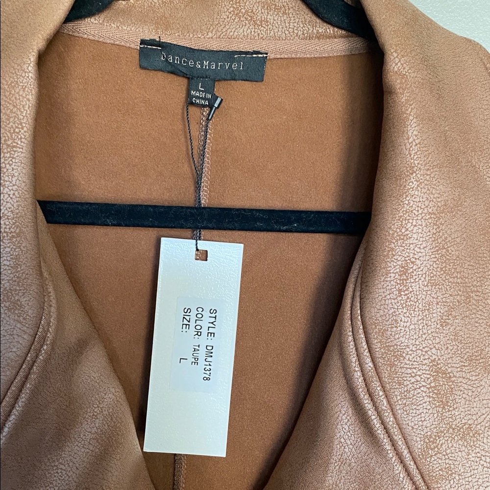 Dance & Marvel Tan Jacket - Picture 2 of 4